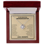 To My Beautiful Granddaughter