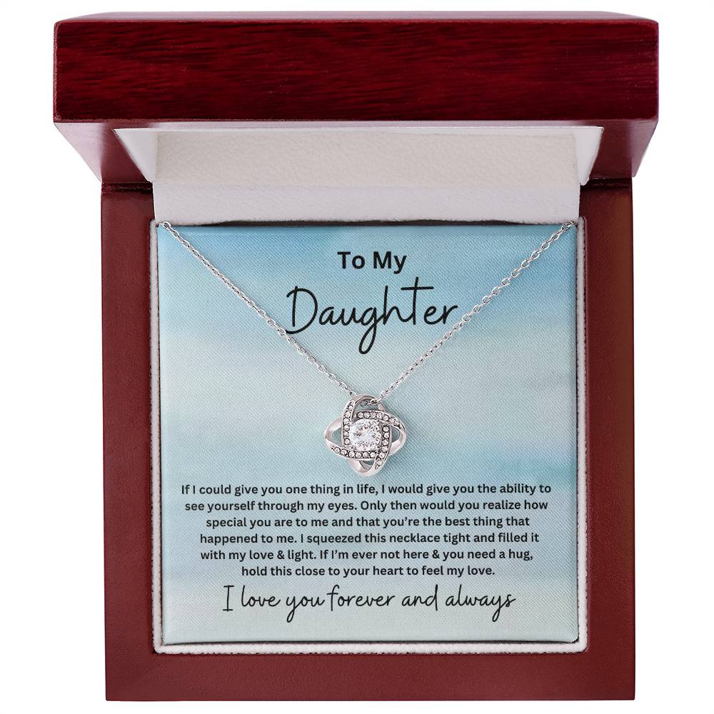 To My Daughter Necklace