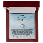 To My Daughter Necklace