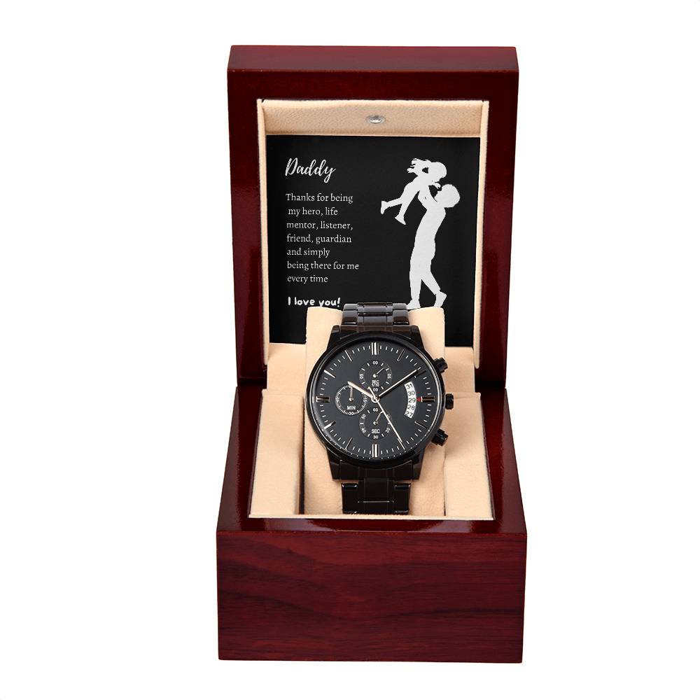 To My Daddy Gift Watch