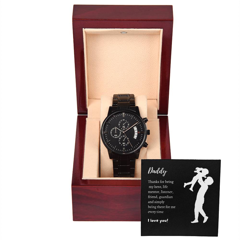 To My Daddy Gift Watch
