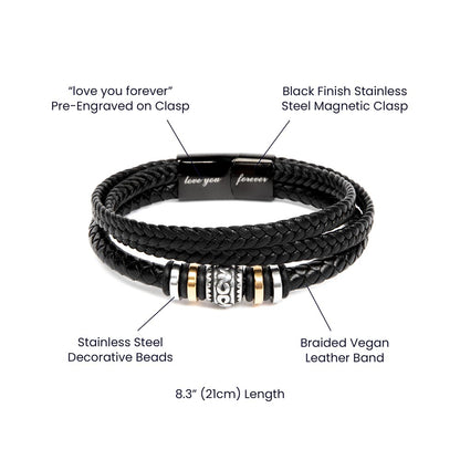 Amazing Dad-Love You Forever Bracelet