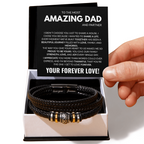 Amazing Dad-Love You Forever Bracelet