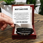 Best Dad Ever- Love You Forever Bracelet