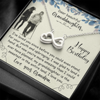 Dear Beautiful Granddaughter - Endless Love Necklace