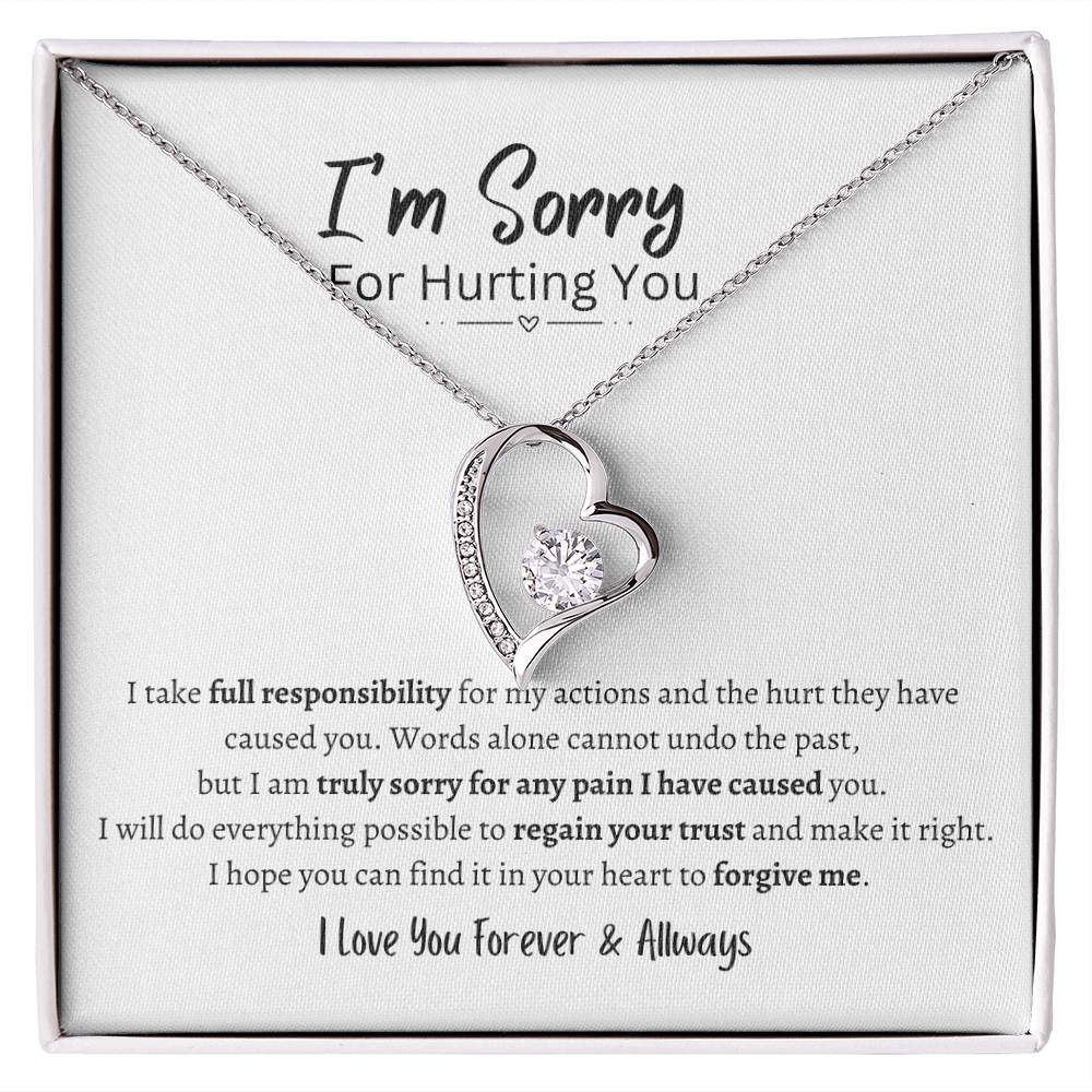 I'm Sorry For Hunting You Neclace