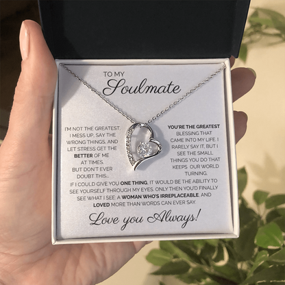 My Soulmate/ You're The Greatest/ Forever love Necklace