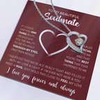 To My Beautiful Soulmate-Forever Love Necklace