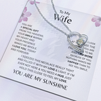 My Wife - You Are A Special Gift From Heaven - Forever Love Necklace             - FREE SHIPPING