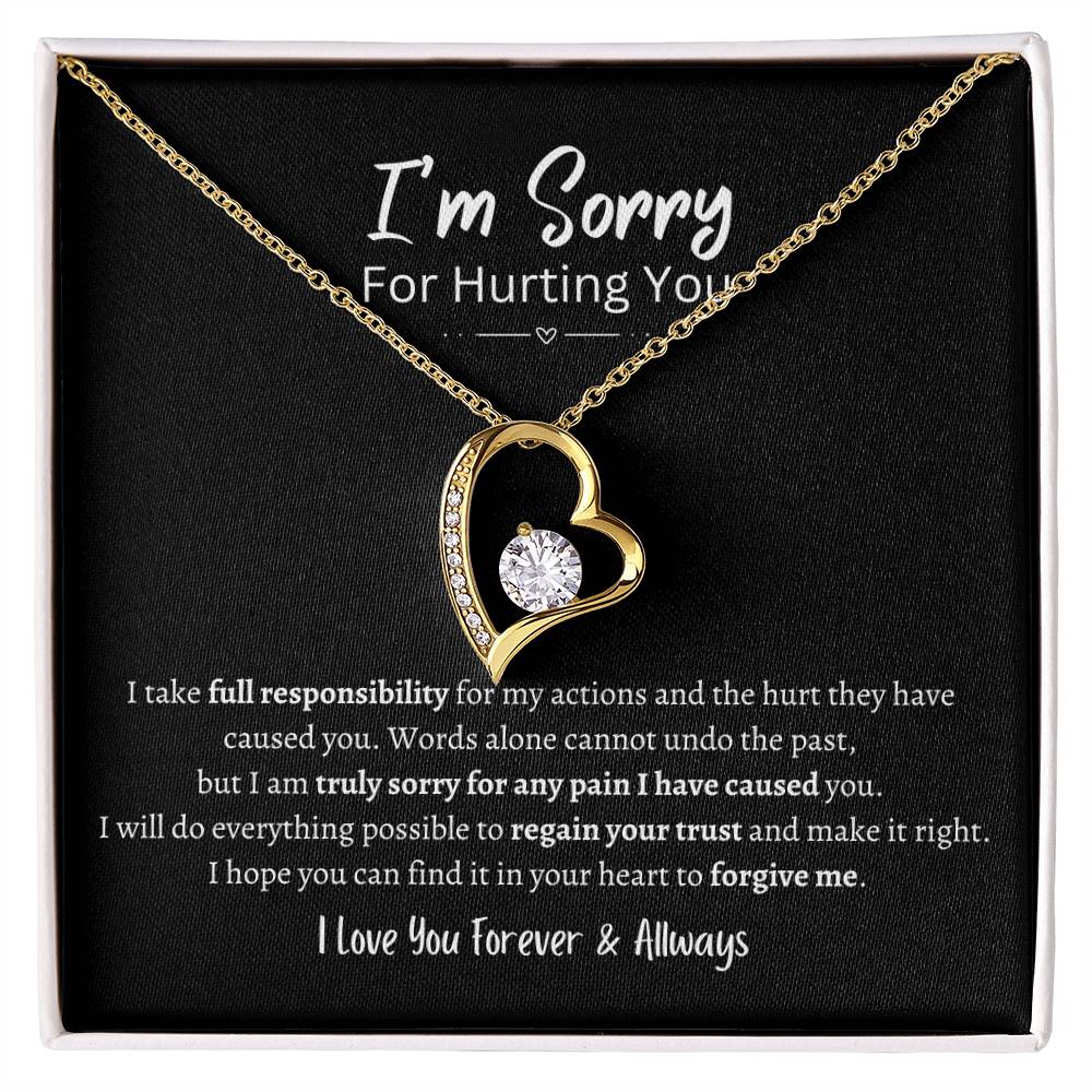 I'm Sorry For Hurting You Necklace