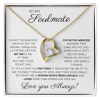 My Soulmate/ You're The Greatest/ Forever love Necklace