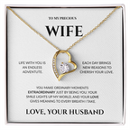 To My Precious Wife - You Make Ordinary Moments Extraordinary - Forever Love Necklace