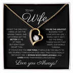 My Wife/You're the Greatest/Forever Love Necklace