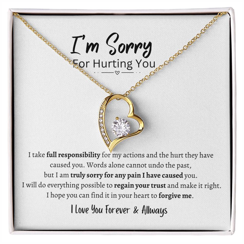 I'm Sorry For Hunting You Neclace