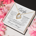 To My Wife/ You're The Greatest/ Forever Love Necklace
