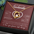 To My Beautiful Soulmate-Forever Love Necklace