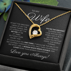 My Wife/You're the Greatest/Forever Love Necklace