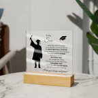 To My Son-Graduation-Acrylic Plaque