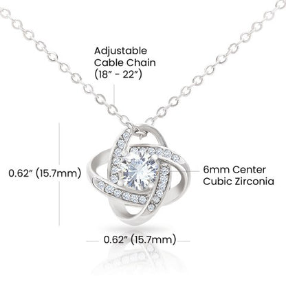 Eternal Love Knot Necklace