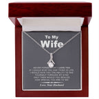 My Wife | Never Forget - Alluring Beauty Necklace