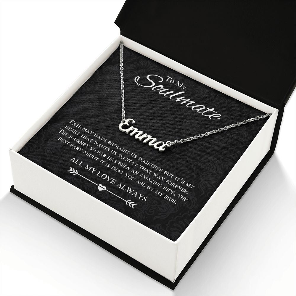 My Soulmate | Fate - Custom Name Necklace