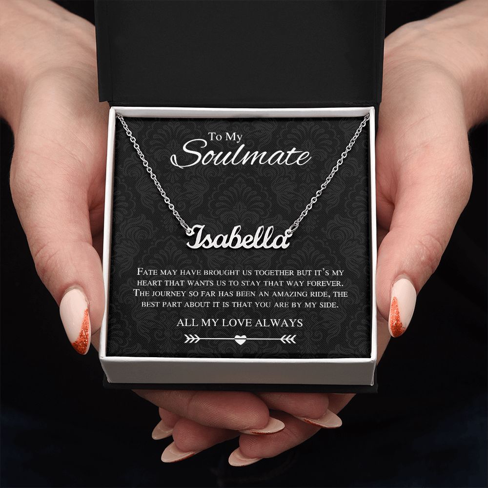 My Soulmate | Fate - Custom Name Necklace