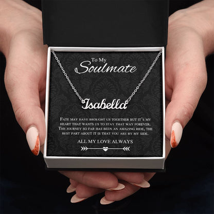 My Soulmate | Fate - Custom Name Necklace