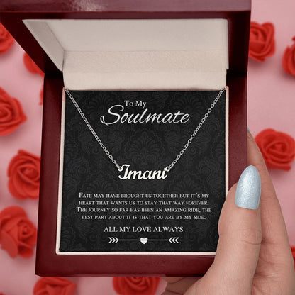 My Soulmate | Fate - Custom Name Necklace