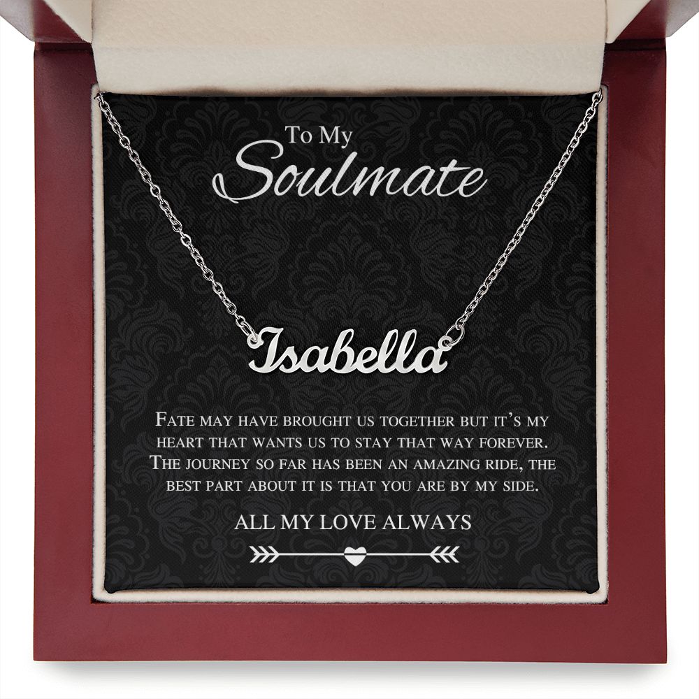 My Soulmate | Fate - Custom Name Necklace