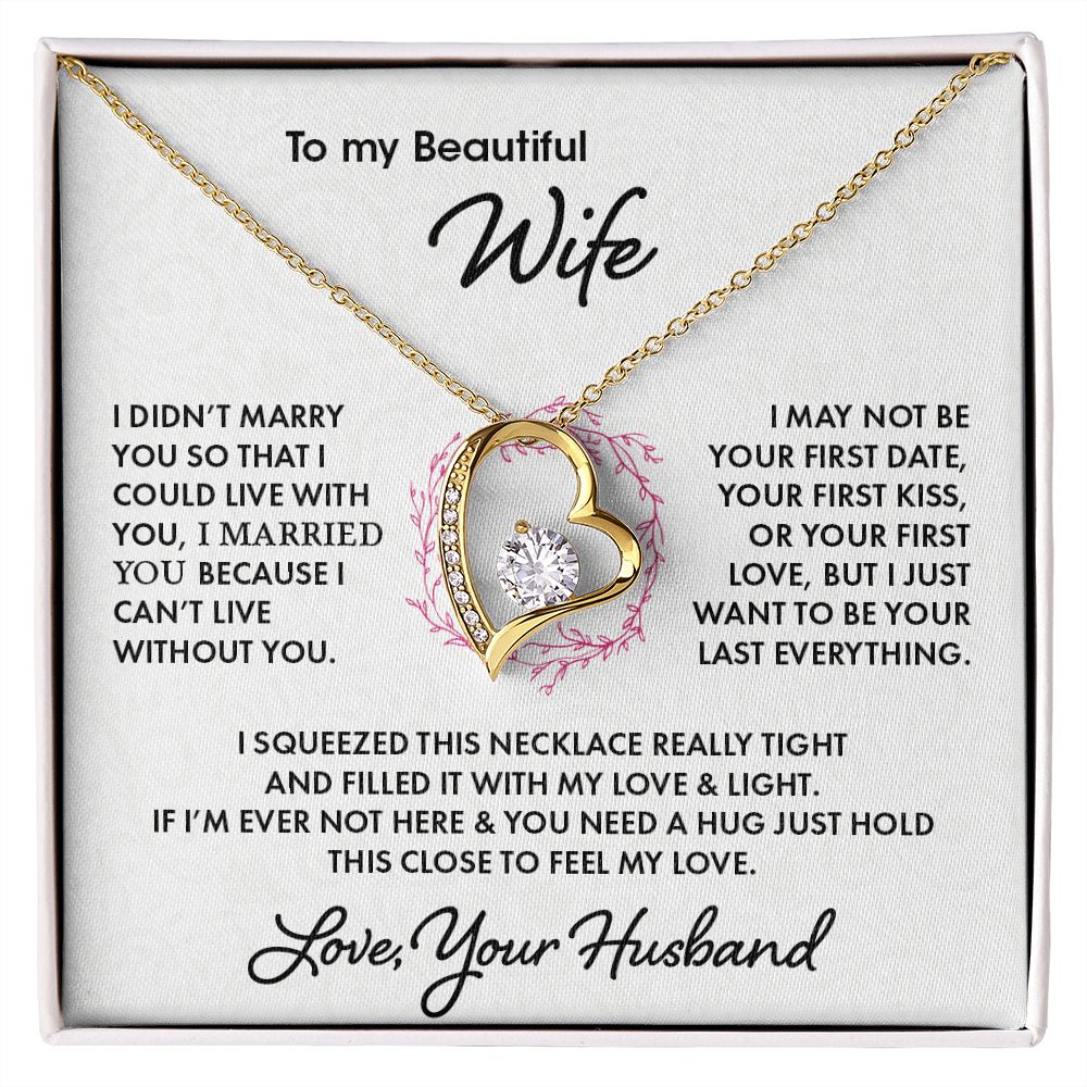 My Beautiful Wife | Love & Light - Forever Love Necklace
