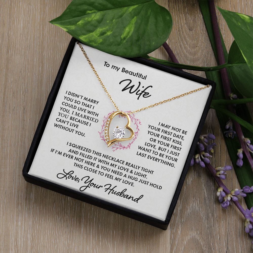 My Beautiful Wife | Love & Light - Forever Love Necklace